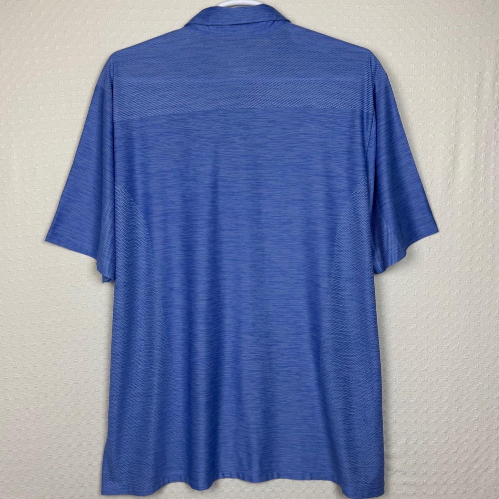 Tommy Bahama Polo Island Zone Performance Shirt Mens 3XLT Blue Golf Nautical - Picture 3 of 7